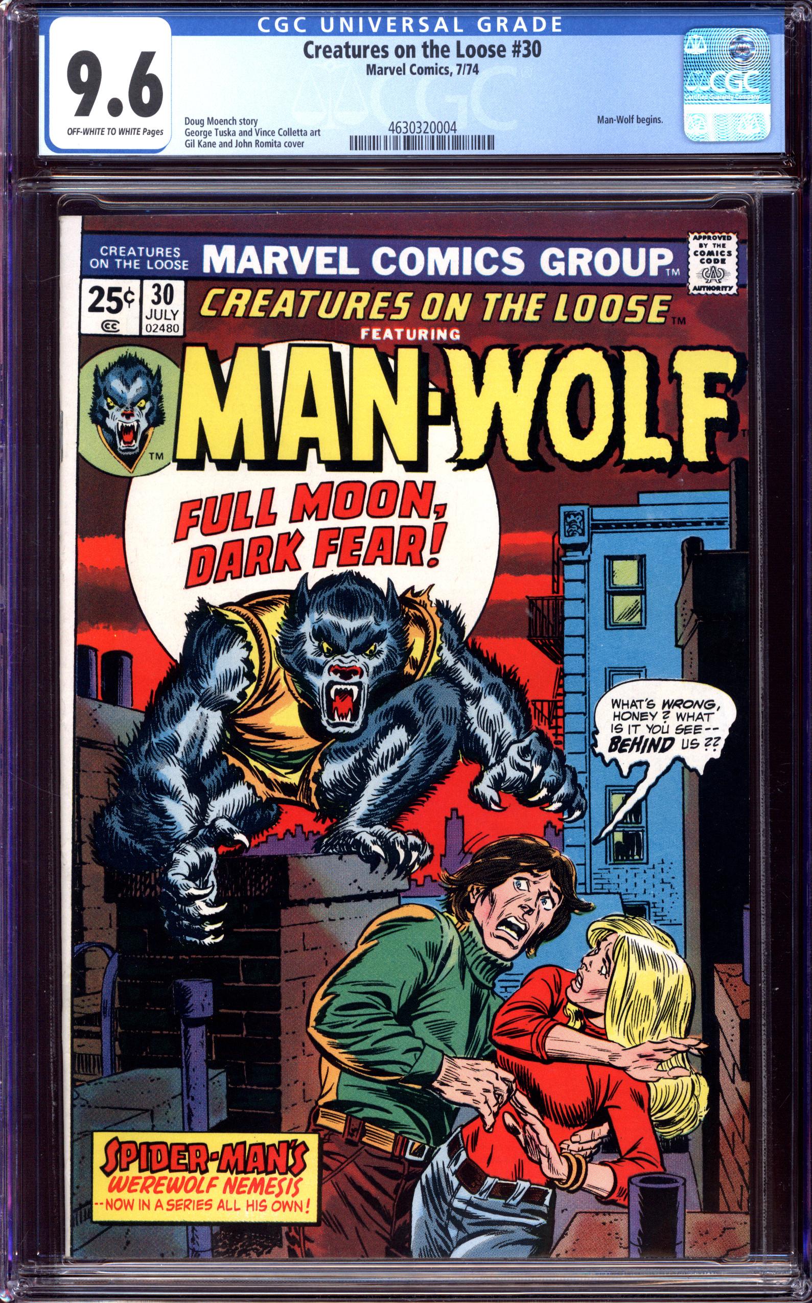 CREATURES ON THE LOOSE Front Cover