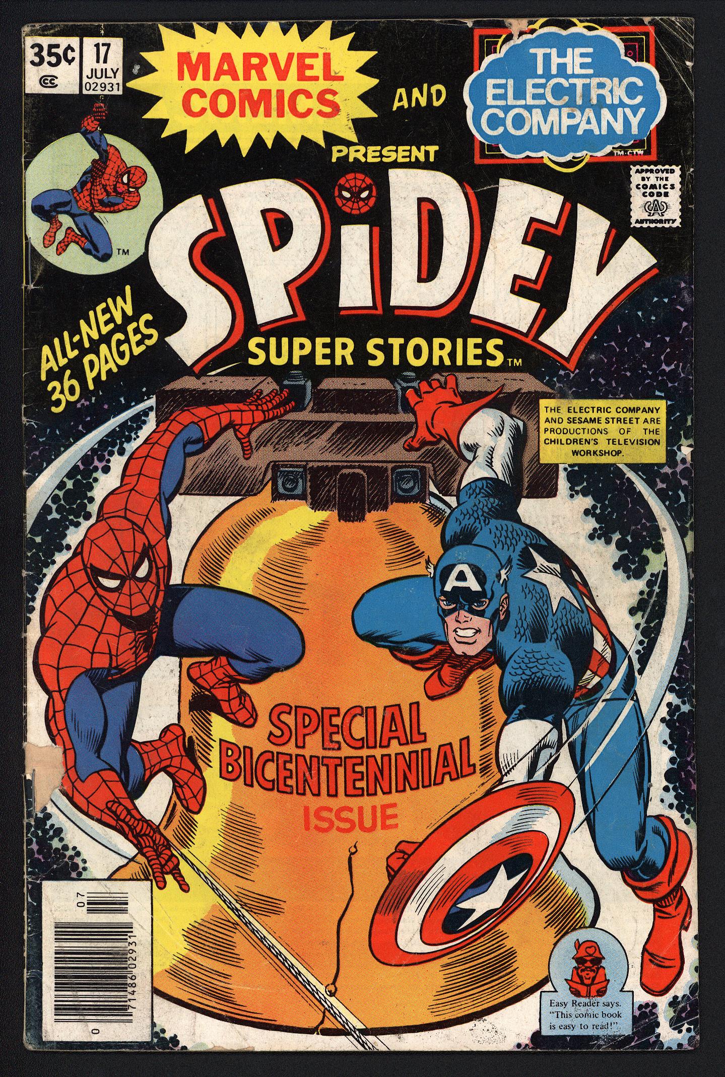 SPIDEY SUPER STORIES Front Cover