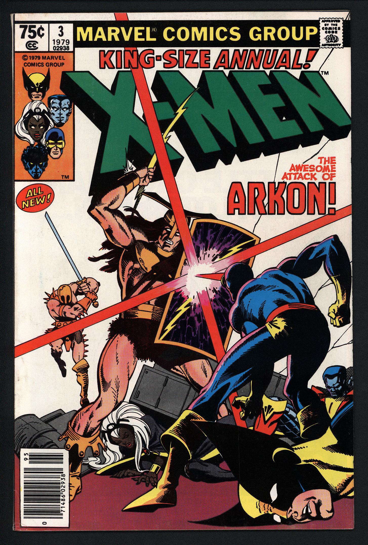 X-MEN ANNUAL Front Cover