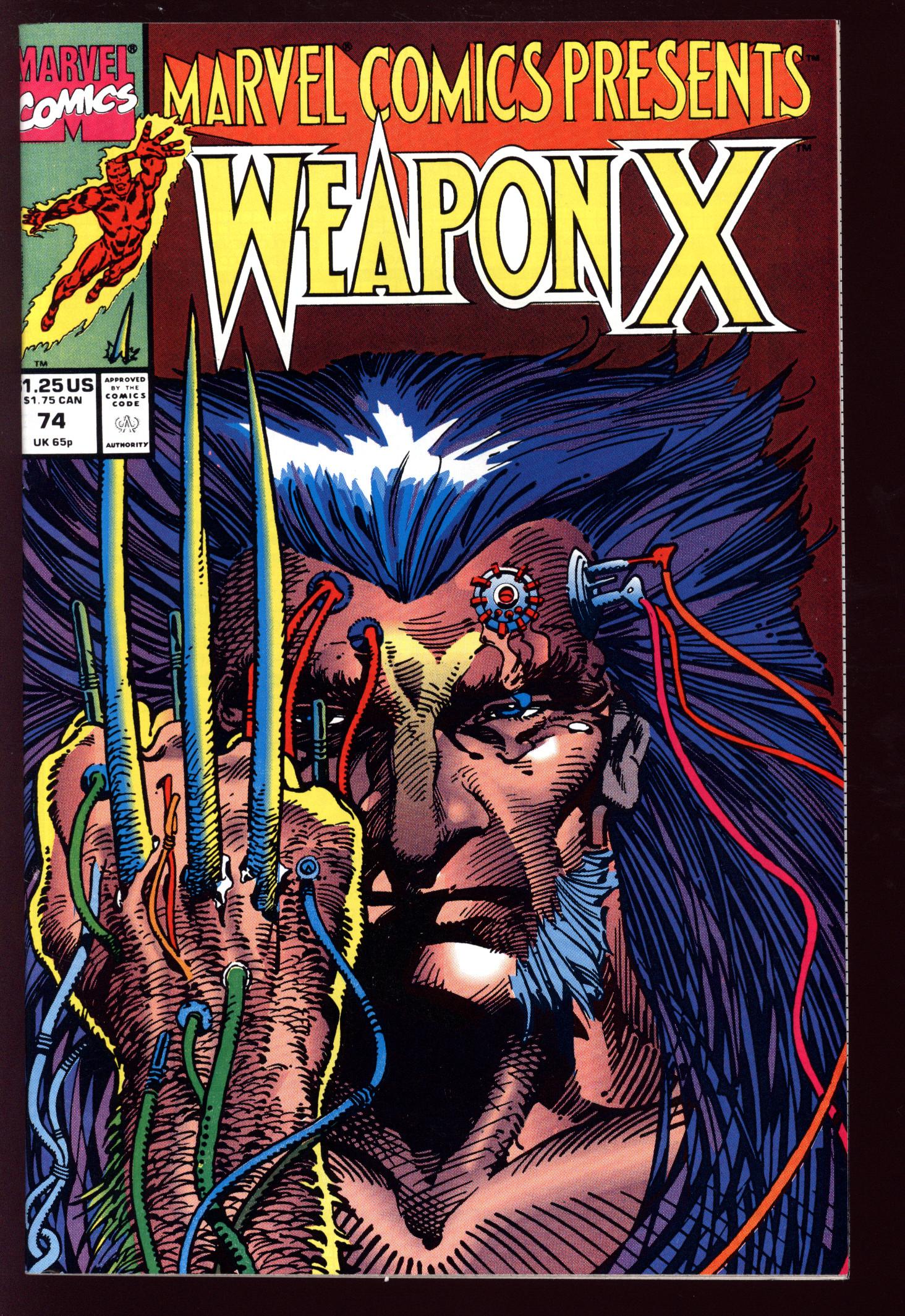 MARVEL COMICS PRESENTS Front Cover