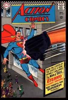 ACTION COMICS #343 7.5 front cover
