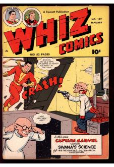WHIZ COMICS #117 4.5 front cover