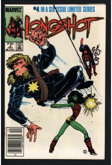 LONGSHOT #4 7.0 front cover