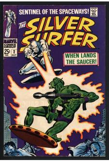 SILVER SURFER #2 6.5 front cover