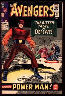 AVENGERS #21 5.0 front cover