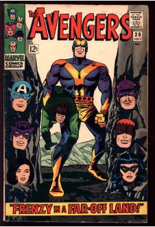 AVENGERS #30 4.5 front cover