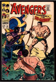 AVENGERS #40 3.5 front cover