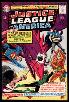 JUSTICE LEAGUE OF AMERICA #40 5.0 front cover
