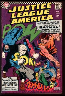 JUSTICE LEAGUE OF AMERICA #46 3.5 front cover