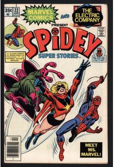 SPIDEY SUPER STORIES #22 3.5 front cover