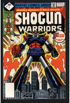 SHOGUN WARRIORS #1 6.0 front cover