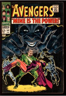 AVENGERS #49 4.0 front cover