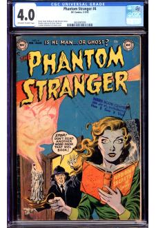 PHANTOM STRANGER #4 CGC 4.0 OW/WH PAGES front cover
