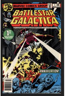 BATTLESTAR GALACTICA #1 6.5 front cover