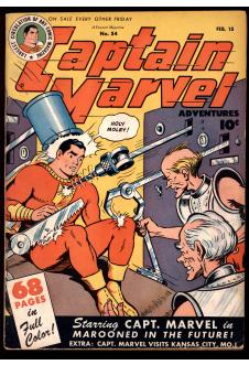 CAPTAIN MARVEL ADVENTURES #54 5.0 front cover