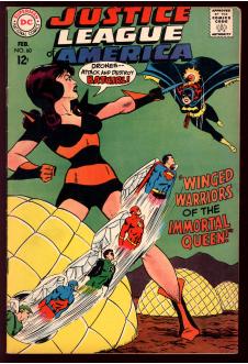 JUSTICE LEAGUE OF AMERICA #60 4.0 front cover