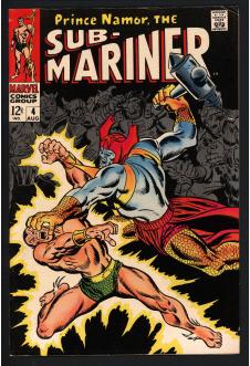 SUB-MARINER #4 6.0 front cover