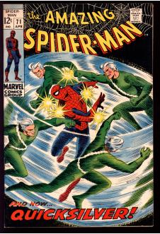 AMAZING SPIDER-MAN #71 7.5 front cover