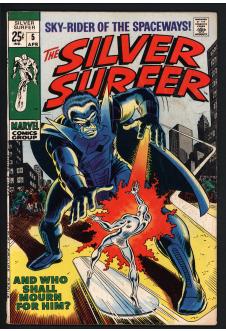 SILVER SURFER #5 4.5 front cover