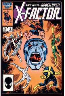 X-FACTOR #6 6.5 front cover