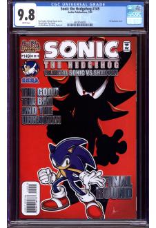 SONIC THE HEDGEHOG #149 CGC 9.8 WHITE PAGES front cover