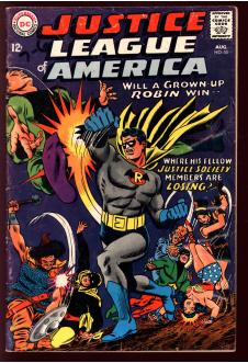 JUSTICE LEAGUE OF AMERICA #55 2.5 front cover