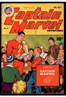 CAPTAIN MARVEL ADVENTURES #48 4.0 front cover