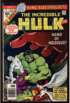 INCREDIBLE HULK ANNUAL #7 6.0 front cover