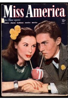 MISS AMERICA MAGAZINE #V2 #1 4.5 front cover