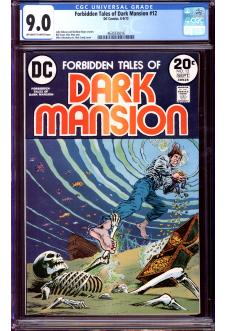 FORBIDDEN TALES OF DARK MANSION #12 CGC 9.0 OW/WH PAGES front cover