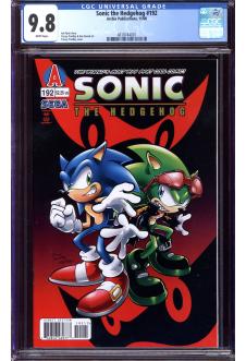 SONIC THE HEDGEHOG #192 CGC 9.8 WHITE PAGES | Reece's Rare Comics