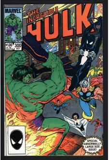 INCREDIBLE HULK #300 4.0 front cover