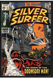 SILVER SURFER #13 4.0 front cover