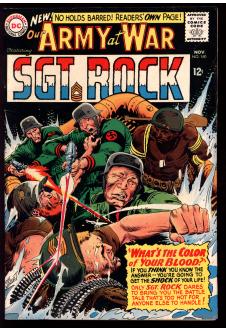 OUR ARMY AT WAR #160 7.5 front cover