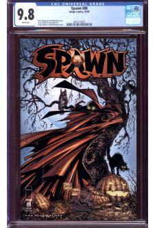 SPAWN #88 CGC 9.8 WHITE PAGES front cover