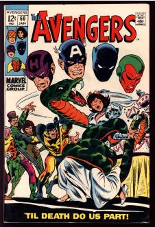 AVENGERS #60 7.5 front cover