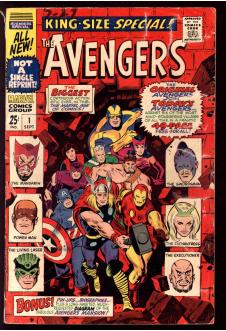 AVENGERS ANNUAL #1 2.0 front cover