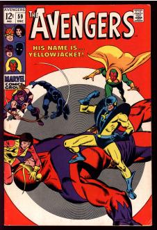 AVENGERS #59 6.0 front cover