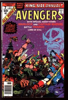 AVENGERS ANNUAL #7 7.5 front cover