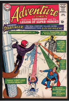 ADVENTURE COMICS #335 7.5 front cover