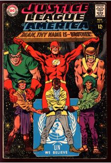 JUSTICE LEAGUE OF AMERICA #57 4.0 front cover