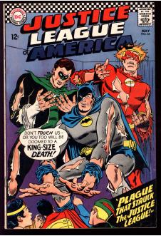 JUSTICE LEAGUE OF AMERICA #44 5.0 front cover
