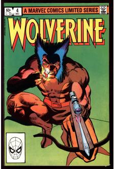 WOLVERINE LIMITED SERIES #4 8.0 front cover