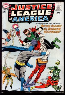 JUSTICE LEAGUE OF AMERICA #35 4.5 front cover