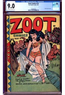 ZOOT COMICS #14 CGC 9.0 OW/WH PAGES front cover