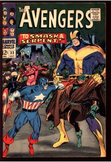 AVENGERS #33 4.5 front cover
