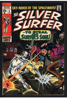 SILVER SURFER #9 6.5 front cover