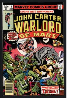JOHN CARTER, WARLORD OF MARS #1 8.0 front cover