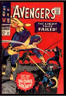 AVENGERS #35 5.5 front cover