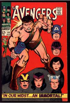 AVENGERS #38 6.5 front cover
